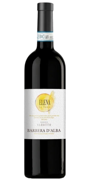 bottle of 2022 Roberto Sarotto "Elena la Luna" Barbera d'Alba by Whelehans Wines