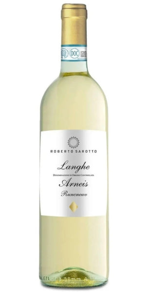 Bottle of Robert Sarotto Arneis, 2023 by Whelehans Wines.