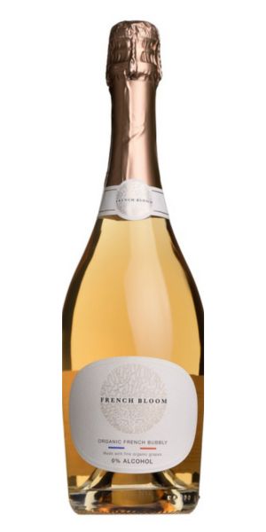 French Bloom Rosé, Organic French Bubbly, Alcohol Free