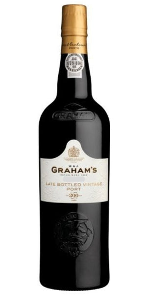 Bottle of Graham's LBV Port by Whelehans Wines.