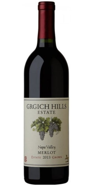 Bottle of Grgich Hills, Merlot by Whelehans Wines.
