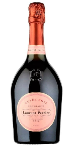 Bottle of Laurent Perrier Champagne Cuvée Rose by Whelehans Wines.