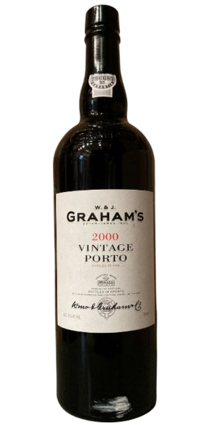 Bottle of W & J Grahams Vintage Port, 2000 by Whelehans Wines.