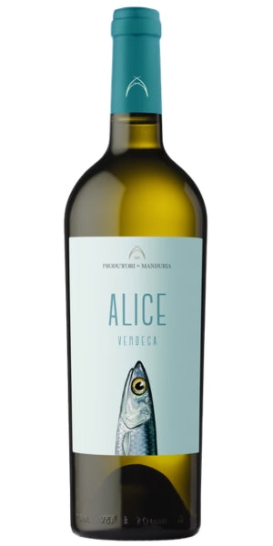 Produttori di Manduria, "Alice", Salento Verdeca, 2025 - By Whelehans Wines.
