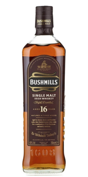 Bushmills, 16 year old Whiskey by Whelehans Wines