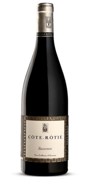 Bottle of Côte Rôtie Bassenon from Yves Cuilleron by Whelehans Wines.