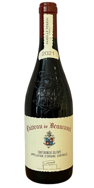Bottle of Château de Beaucastel, Châteauneuf-du-Pape, 2021  by Whelehans Wines.