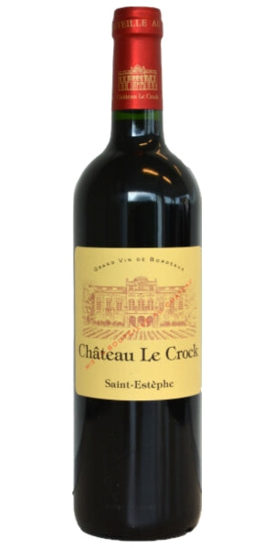Bottle of Château Le Crock, 2021 by Whelehans Wines.