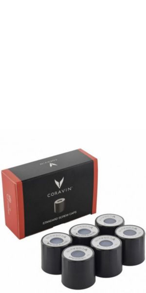 Coravin Standard Screw Caps - 6 Pieces by Whelehans Wines.