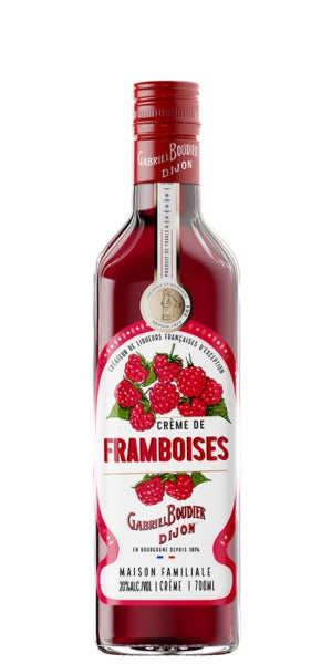 Gabriel Boudier, Crème de Framboises de Dijon by Whelehanbs Wines.