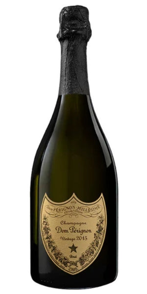 Bottle of Dom Perignon Champagne Brut 2015 by Whelehans Wines.