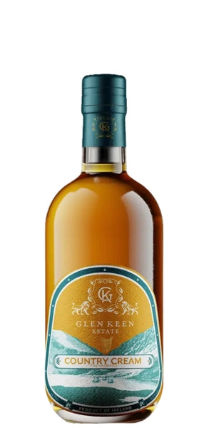 Bottle of Glen Keen Estate Country Cream on a white background, by Whelehans Wines.