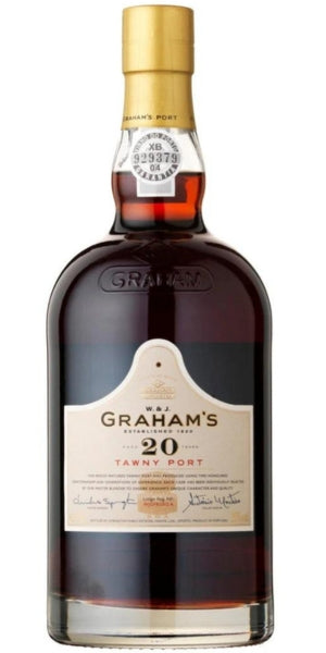 Bottle of W & J Grahams 20 Year Old Tawny Port by Whelehans Wines.