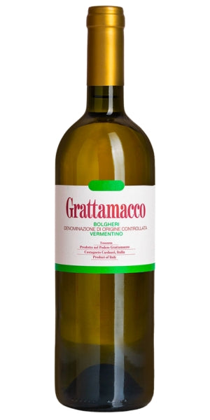 Podere Grattamacco, Vermentino, Bolgheri Bianco, 2023 by Whelehans Wines.
