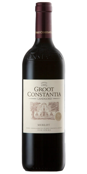 Bottle of Groot Constantia, Merlot, Constantia, 2023 by Whelehans Wines.