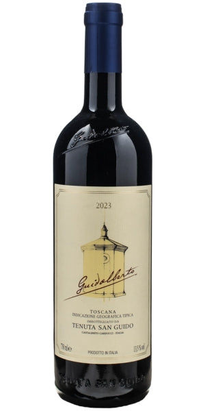 bottle of Tenuta San Guido, "Guidalberto", Toscana IGT, 2023 by Whelehans Wines.