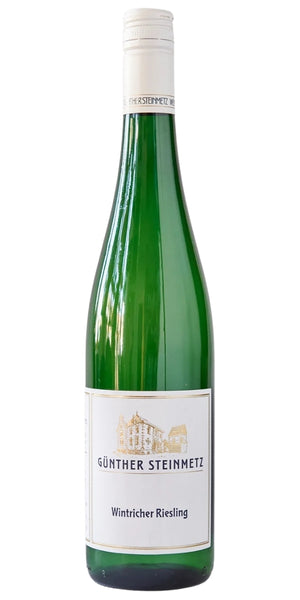 Bottle of Weingut Günther Steinmetz, Wintricher, Riesling, Mosel, 2024 by Whelehans Wines.