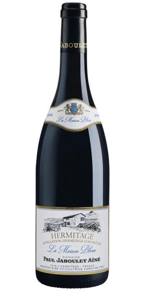 Bottle of Hermitage, La Maison Bleue, Domaine Paul Jaboulet Aîné, 2016 by Whelehans Wines.
