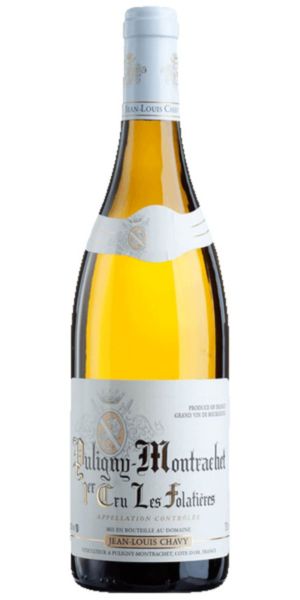 Bottle of Jean Louis Chavy Puligny Montrachet 1er Cru Folatieres, 2022 by Whelehans Wines.