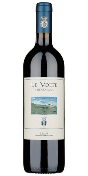 A bottle of Ornellaia, "Le Volte dell'Ornellaia", Toscana IGT, 2024. By Whelehans Wines.