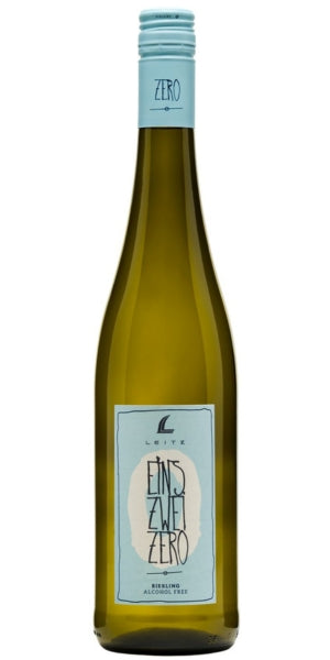 Bottle of free alcohol Riesling by Whelehans Wines.