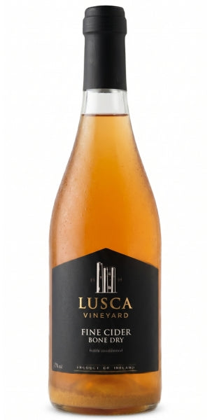 Lusca Vineyard, Fine Irish Cider, Bone Dry by Whelehans Wines.