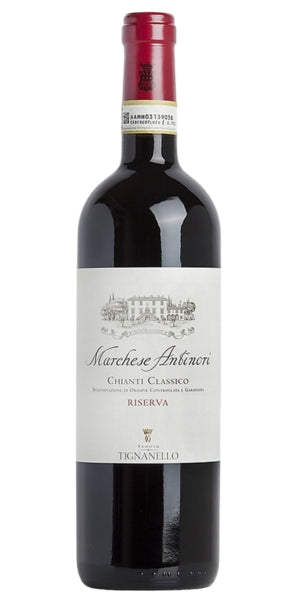 Bottle of Marchese Antinori Chianti Classico Riserva, 2022 by Whelehans Wines.