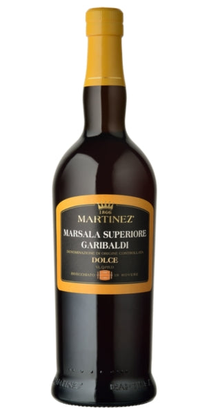 Bottle of Martinez, Marsala Superiore Gribaldi, Dolce VLQPRD, 75cl by Whelehans Wines.