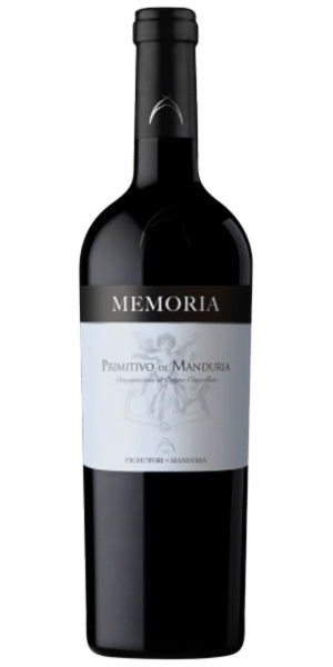 Produttori di Manduria, Primitivo di Manduria, "Memoria", 2024 by Whelehans Wines.