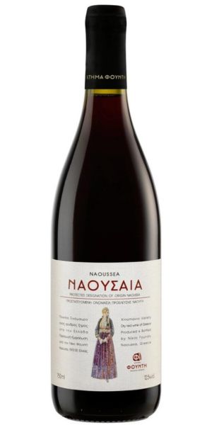 Bottle of Naoussea Xiniomavro Foundi, 2017 by Whelehans Wines.