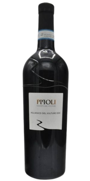 Bottle of Vigneti del Vulture Pipoli Aglianico del Vulture, 2020 by Whelehans Wines.