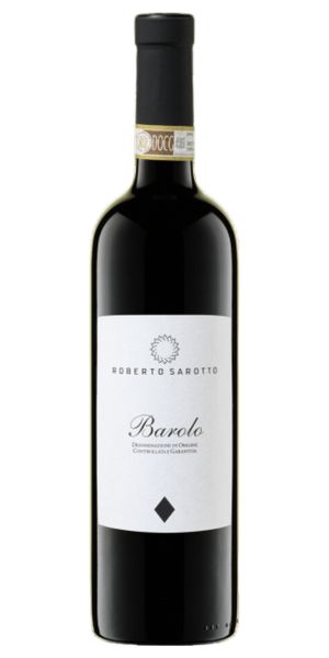 Bottle of Roberto Sarotto Barolo 2020 DOCG by Whelehans Wines.