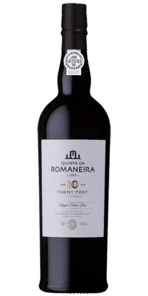 Bottle of Romaneira 10yr old Tawny by Whelehans Wines.
