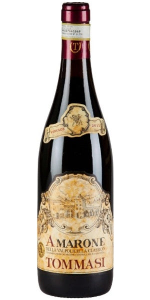 Bottle of Amarone Della Valpolicella classico by Whelehans Wines.