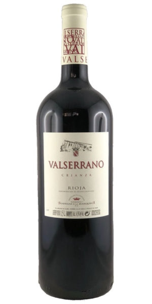 Magnum of Valserrano, Rioja Crianza 2019 by Whelehans Wines.