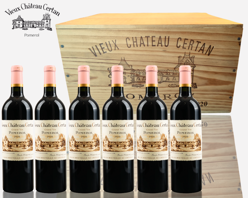 Vieux Château Certan, Grand Vin, Pomerol, 2020 - 6 Bottle Original Wooden Case (OWC)