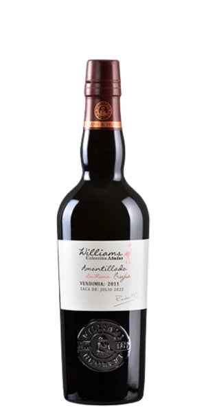 Bottle of Williams W&H, Amontillado Añadas, "En Rama", 2011 by Whelehans Wines.