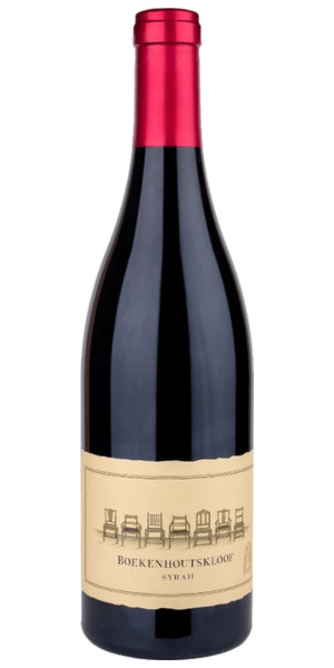 Bottle of South African Syrah by Whelehans Wines. 