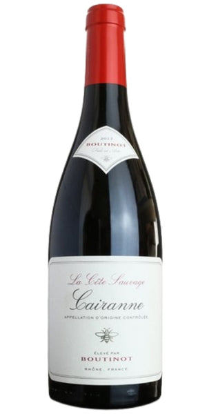 Bottle of Cairanne "La Cote Sauvage" by Whelehans Wines. 
