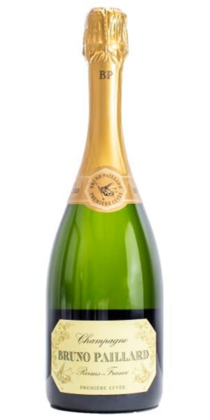 Bottle of Champagne, Bruno Paillard, Premiere Cuvée by Whelehans Wines. 