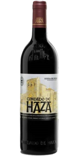 Bottle of Condado de Haza by Whelehans Wines.