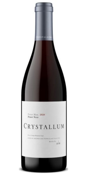 Bottle of Crystallum  Pinot Noir from Peter Max by Whelehans Wines.