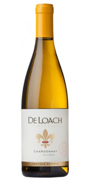 Bottle of De Loach Vineyards Heritage Reserve Chardonnay 2022 by Whelehans Wines.