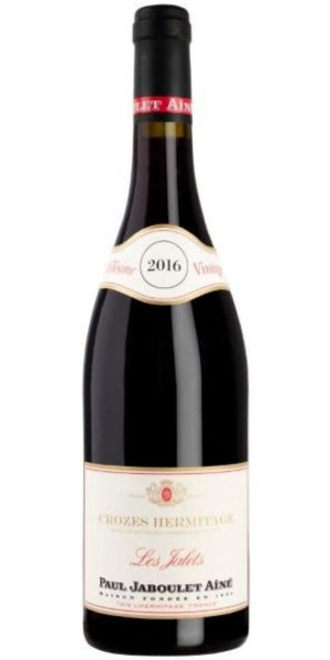 Bottle of Crozes Hermitage, Les Jalets by Whelehans Wines. 