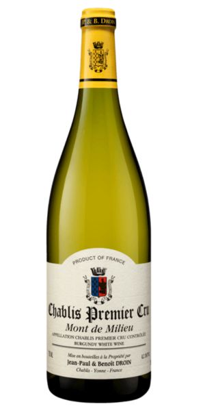 Jean-Paul & Benoit Droin Mont de Milieu Chablis 1er Cru, 2022