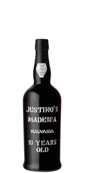 Half bottle of Justino's 10 Year Old Malvasia Madeira by Whelehans Wines. 