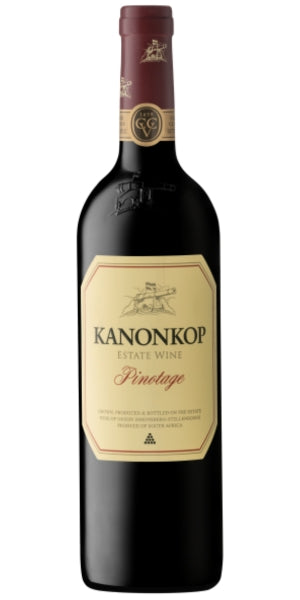 Bottle of Kanonkop Estate, Pinotage by Whelehans Wines. 