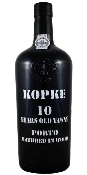 Bottle of Kopke 10 Year Old Tawny by Whelehans Wines.