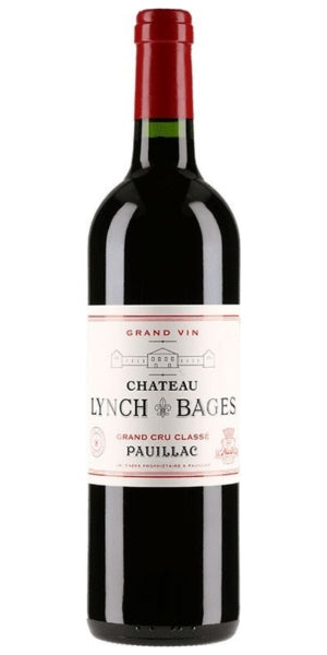 Bottle of Lynch Bages 2015 Pauillac by Whelehans Wines.