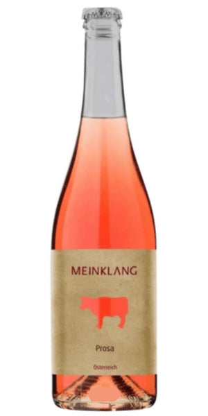 Bottle of Meinklang Prosa Pet Nat Austria Sparkling by Whelehans Wines. 